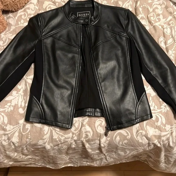 Black Learher Jacket - Picture 3 of 4